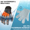 Vgo... Winter Work Gloves Men Waterproof, Warm Heavy Duty Gloves