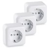 HEITECH Surface-Mounted Protective Contact Socket White – New Model –