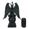 15"H Baphomet Sabbatic Goat Idol Occultic Statue Figurine Maxine Miller