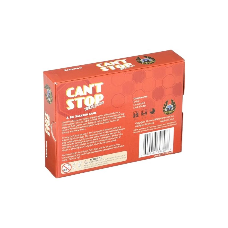 Can't Stop Express SW