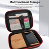 Handheld Game Console Case Multi Functional Nylon Game Console Carrying