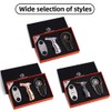 Cigar Cutter and Lighter Ashtray 3 Pieces Set Stainless Steel