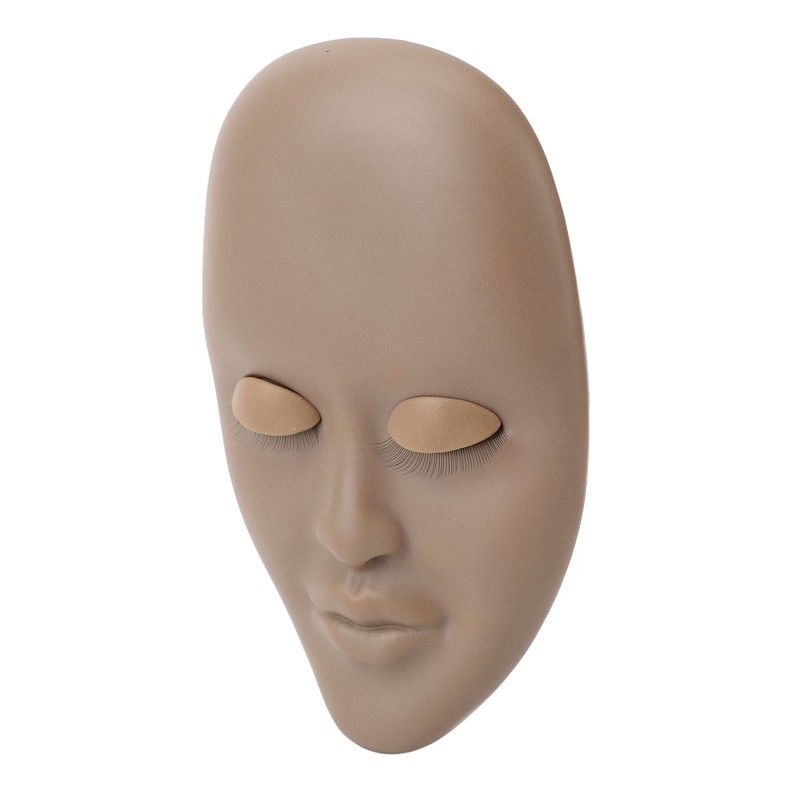 3pcs Lash Mannequin Head Eyelash Extension Practice Doll Head with