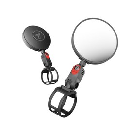 Segway Electric Scooter Rear-view Mirror - Universal Fit for All Segway Scooters (Except Air T15), 2-Pack, Black, Adjustable Wide-Angle Vision, Easy Installation