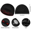 3Pcs Wave Cap Silky Elastic Band Caps Soft Breathable Hair