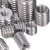 75Pcs Stainless Steel Threaded Inserts Nuts Assortment Tool Kit for