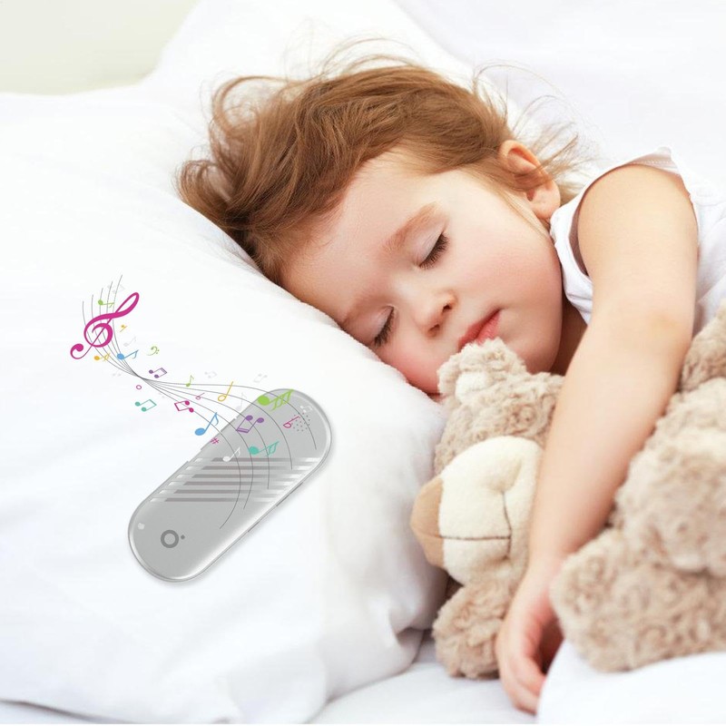 Bone Conduction Pillow Speaker,Sleep Bar Music Headphones Wireless | Under