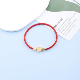 VANSZA Women's Lucky Bracelet Titanium Steel Wire Braided Bracelets Fashion Design Braided Friendship Bracelets 19 cm Wrist Bracelet for Teen Women Girls, Titanium steel wire, No gems