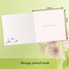 Birthday Card. Butterfly Design. Supplied with Pink Envelope. 150x150mm when
