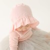 JELLYTREE - Gorro de encaje con volantes, diseño de flores,