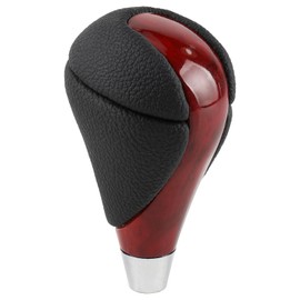AUTOKAY Walnut Wood Leather Gear Shift Knob Fits for Lexus is F IS250 IS350 LS460 LS600h SC300 SC400 GS300 GS350 GS400 GS430 GS450h GS460 ES300 ES300h ES330 ES350 RX350 RX450h