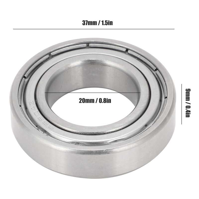 10Pcs Ball Bearing Stainless Steel S6904Z 20x37x9mm for Skateboards Roller