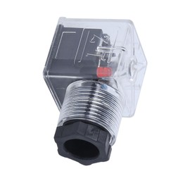 5Pcs Solenoid Coil Plug Connector Socket Hydraulic Valve Transparent Voltage Accessories DC24, Magnet, Powersports Ignition Coils