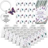SevenMye 20Sets Inspirational Gift Funny Butterfly Keychain Motivational Encouragement Thank