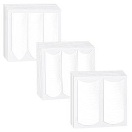 BOHUIZ 1824 Pieces Manicure Stencil, 3 Styles French Manicure Stickers Crescent Moon French Nail Stickers French Tip Guides French Smile Manicure Strips for Nail Design