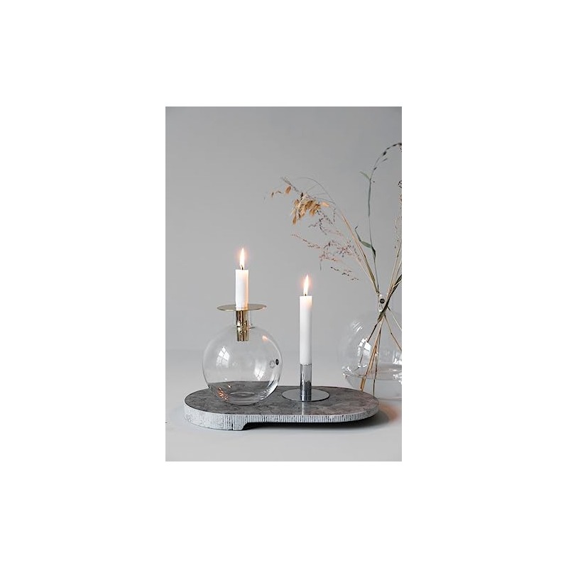 Sagaform 5018148 Moon Vase, Metal