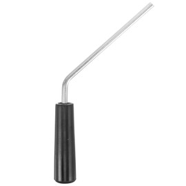 Wakauto Popcorn Maker Handle for Commercial Popcorn Machines Replacement Parts, Iron and Plastic Agitator Shaft Grip Parts with Connector Lid Knob and Pin 7.48X2.95X0.78 Inches