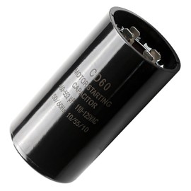 Seentech 460-552 uf/MFD 110-125 VAC ±20% CD60 Round Motor Start Capacitor 50/60 Hz AC Electric Motor Universal Fit for AC Motor Run or Fan Start and Cool or Heat Pump Air Conditioner