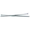 1/2" x 18" Lag Screws/Steel/Zinc / 10 Pc. Carton