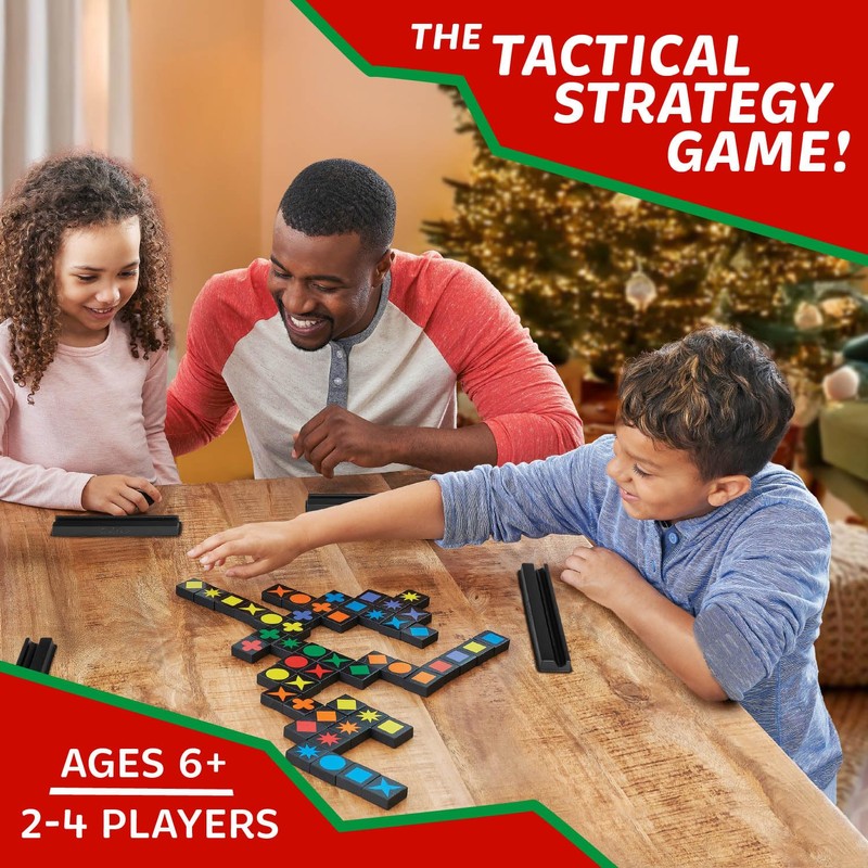 Qwirkle Board Game - Strategy Game for 2-4 Players Ages