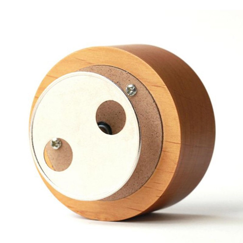 JianLing 2PCS Music Box Metal Mechanical Plate Winding Turntable Base