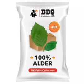 BBQ Pellets Online 100% Alder Wood BBQ Pellets 10# to 240# - 80 lbs.