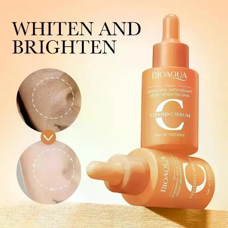 Sérum Facial Con Vitamina C, Antioxidante, Brillo, Antiacné,