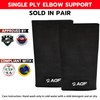 AQF Elbow Sleeves for Weightlifting for Powerlifting, Bench Press &