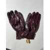 Leather Motorcycle Gloves Racing Gloves Made With Sheep Skin Size