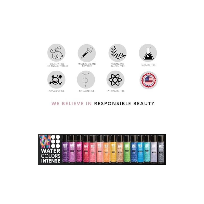 Water Colours Intense METALLIC Shampoo STEEL - 250ml
