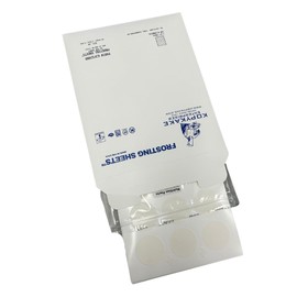 Kopykake Frosting Sheets Premium (Icing Sheets) – 24 Sheets (1 Pack) – White Edible Printer Paper, Icing Paper, Frosting Sheets (16 Sizes/Shapes) (2" Circle)