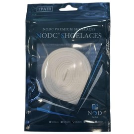 [NODC] Vintage Cotton Shoelaces Shoelaces, 47.2 inches (120 cm), 55.1 inches (140 cm), 63.0 inches (160 cm), Vintage Cotton, Flat Laces, cream