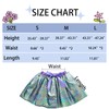 Rainbow Tutu Skirts, Layered Tulle Dance Skirt with Bow, Mermaid