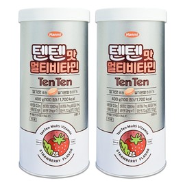 Tenten Flavor Multivitamin 400g, 2 units, 100 tablets / 텐텐맛 멀티비타민 400g, 2개, 100정