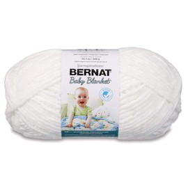 Bernat Baby Blanket Big Ball Yarn (04005) White