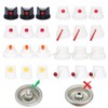24PCS Spray Paint Caps & Nozzles Kit – Adapter Set