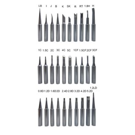 30 PCS Soldering Tips 900M for 936 937 888D 907 FX-600 M12SI-D 64-053 936/936B 3020/3020-XTS 909 878AD Solder Iron Station Tool Bit Tip