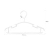 GoodtoU White Baby Hangers for Closet Kid Hangers Bulk Childrens