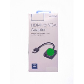 HDMI to VGA Adapter, Black - Connect HDMI Devices to VGA Displays
