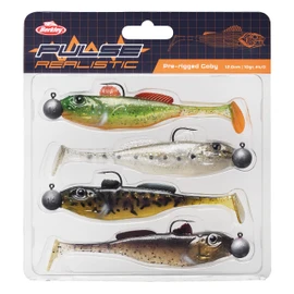 Berkley Pulse Realistic Goby Prerigged Soft Bait Shad with Jig Head - Ultra Realistic Shape and Action for Predator Fishing - Pike, Zander, Perch