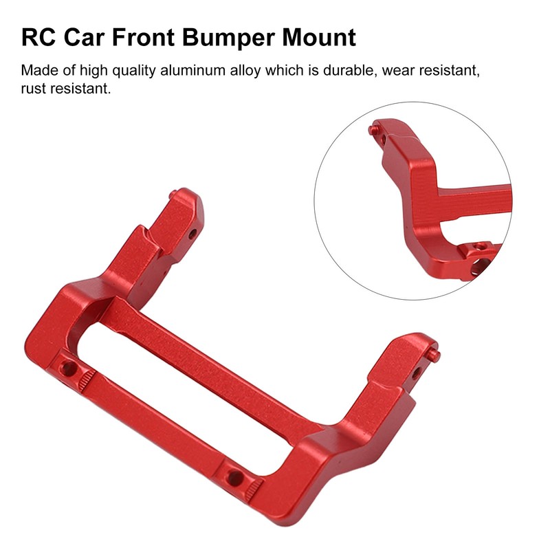 Aluminium Front Bumper Mount RC Car for AXIAL SCX24 1/24