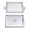 MFH Waterproof Aluminium Box, Silver, 13.3 x 9.2 x 3.4