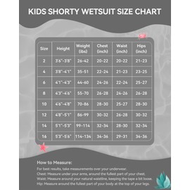 XUKER Kids Wetsuit for Boys Girls Toddles, 3mm Shorty Wetsuit Thermal Back Zip Diving Wetsuit Thermal Swimsuits
