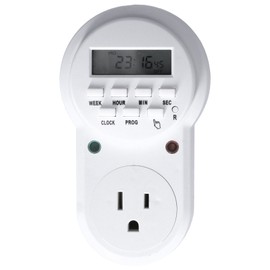 Timer Outlet Digital Programmable Outlet Timer for Electrical Outlets Lights and Home Appliances