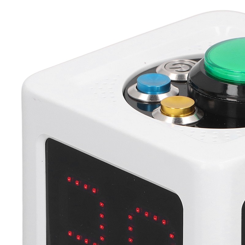 Poker Shot Clock Seconds Countdown Rechargeable 1.4in 4 Sides Cube