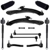 10Pc Suspension Kit Fit For 2007-2012 Ni-ssan Sentra, 2 Front