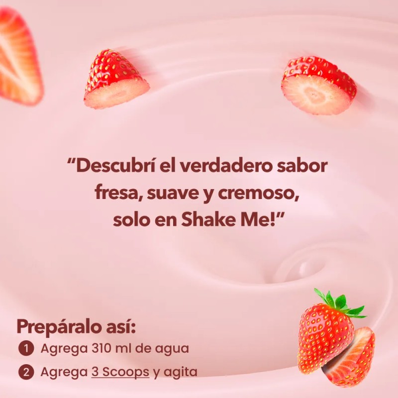 Vivri Shake Me! 20 Porciones Fresa