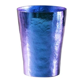 HORIE T16KM250-750 T16KM250-750 Tsubame Titanium Double Layer Tumbler, 8.5 fl oz (250 cc), Gunblue