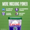 Cascade Platinum Plus Dishwasher Pods, Dish Detergent Soap, Clean Lemon