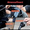 hmevsafinect 1/4 Inch Drive Socket Ratchet Wrench Set, 45 Pieces